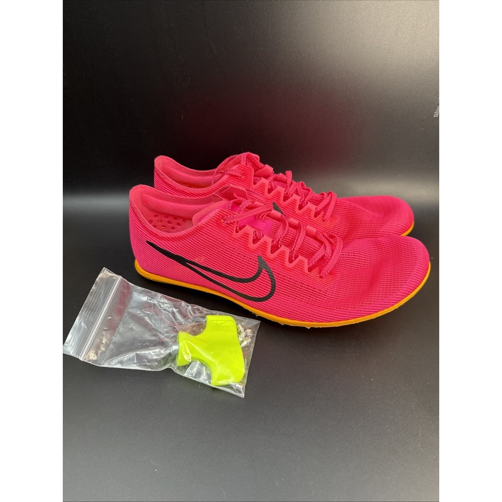Nike Zoom Mamba 6 Hyper Pink Racing Track Spikes Men's Size 10 DR2733-600